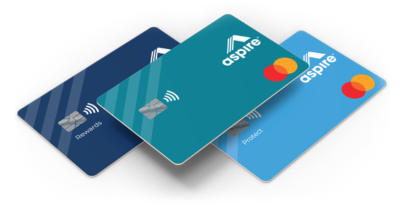 Aspire mastercard credit cards