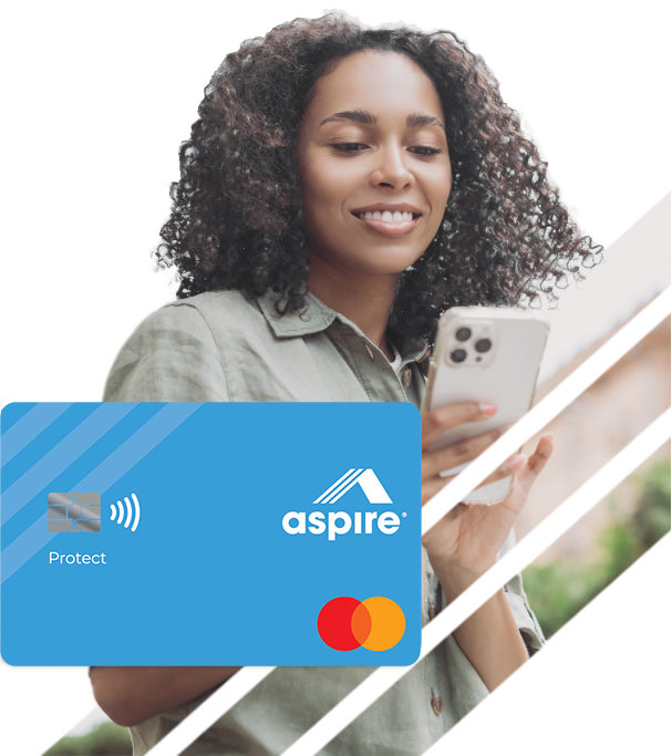 Aspire protect credit card customer with